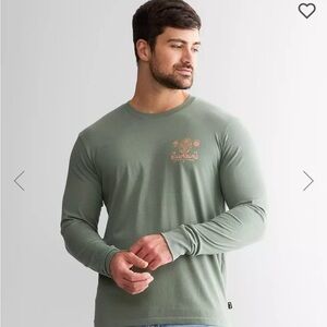 COPY - Billabong Green Boundary Long Sleeve Large